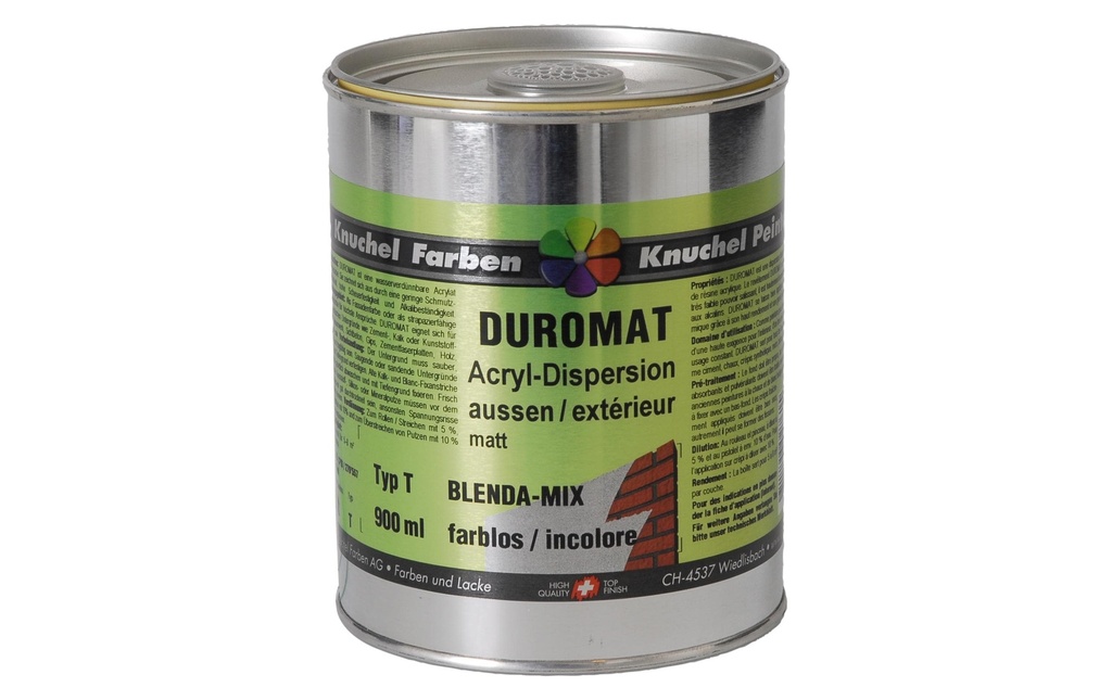 Knuchel Dispersion extérieure Duromat-Mix 1 l Transparent