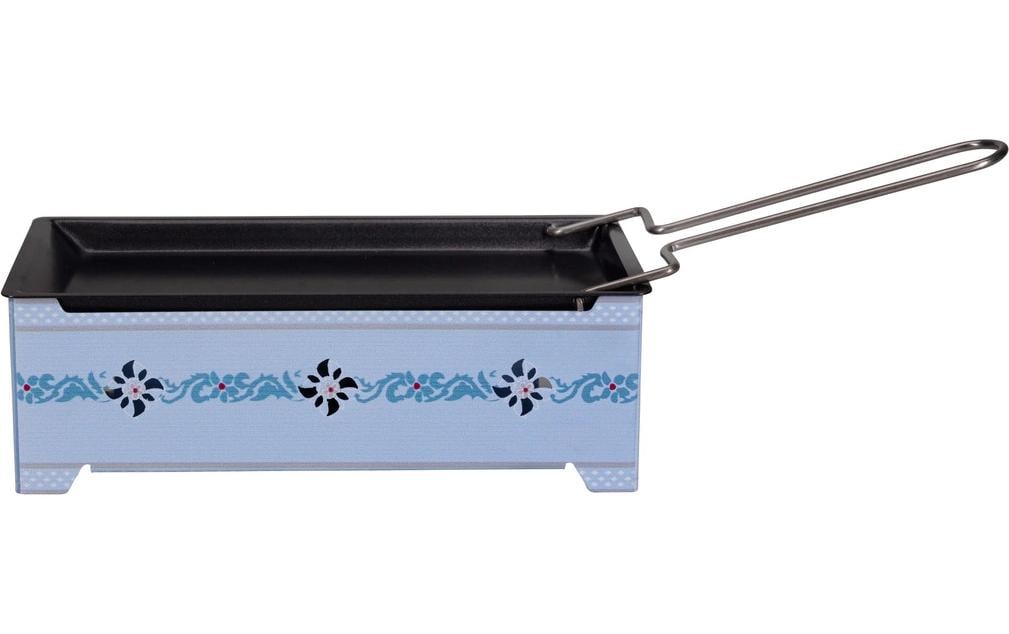 Nouvel Raclette à bougie chauffe-plat Sennenlook, Bleu