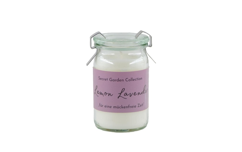 Schulthess Kerzen Bougie de jardin Sceret Garden Lemon Lavender 5.5 cm x 9 cm