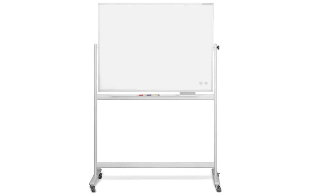 Magnetoplan Tableau blanc mobile Design SP 150 x 100 cm Blanc, 1 pièce