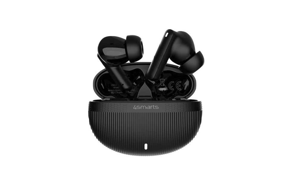 4smarts Écouteurs intra-auriculaires Wireless SkyBuds Pro ANC Noir