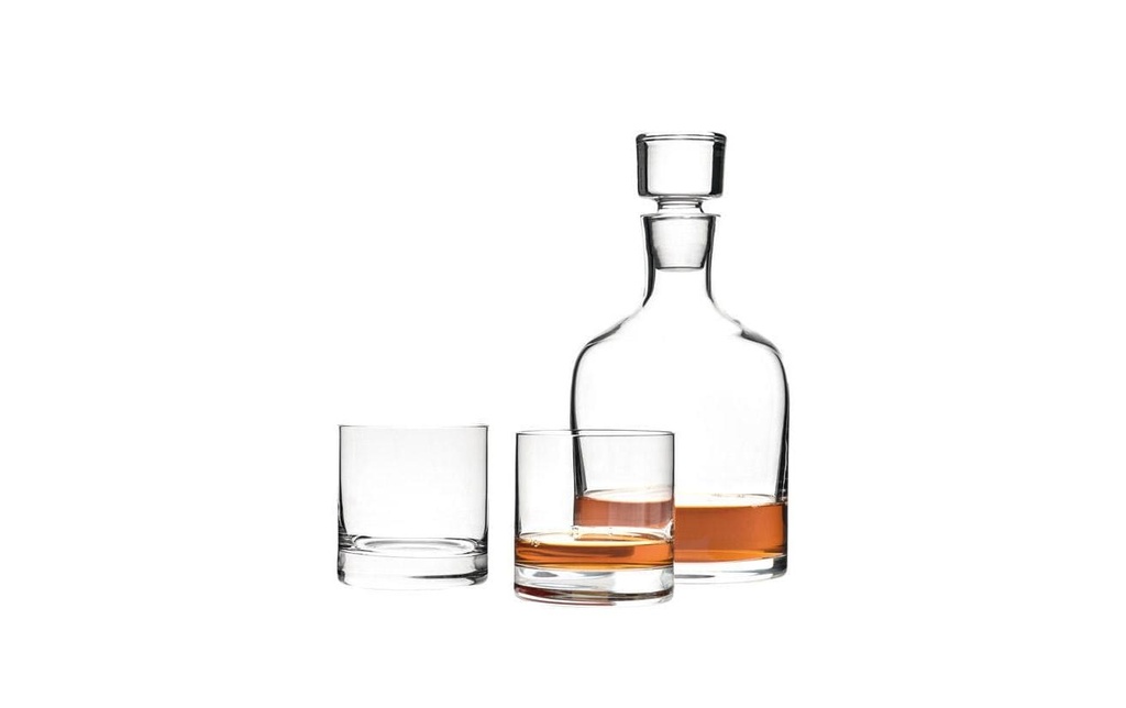 LEONARDO Set à whisky Ambrogio 1.5 l 3 parties, transparent