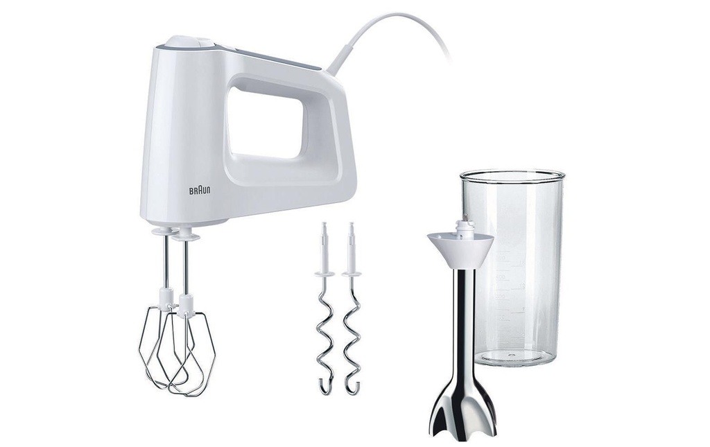 Braun Batteur MultiMix 3 HM3107WH Blanc