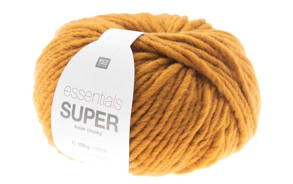 Rico Design Laine Essentials Super Super Chunky 100 g, caramel