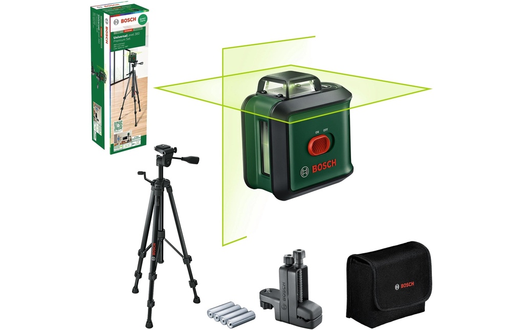 Bosch Laser à lignes croisées UniversalLevel 360 24 m