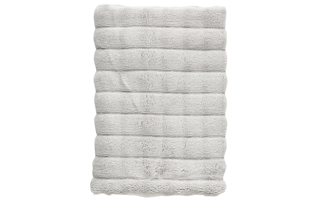 Zone Denmark Serviette Inu, coton biologique, 50 x 100 cm, Soft Grey