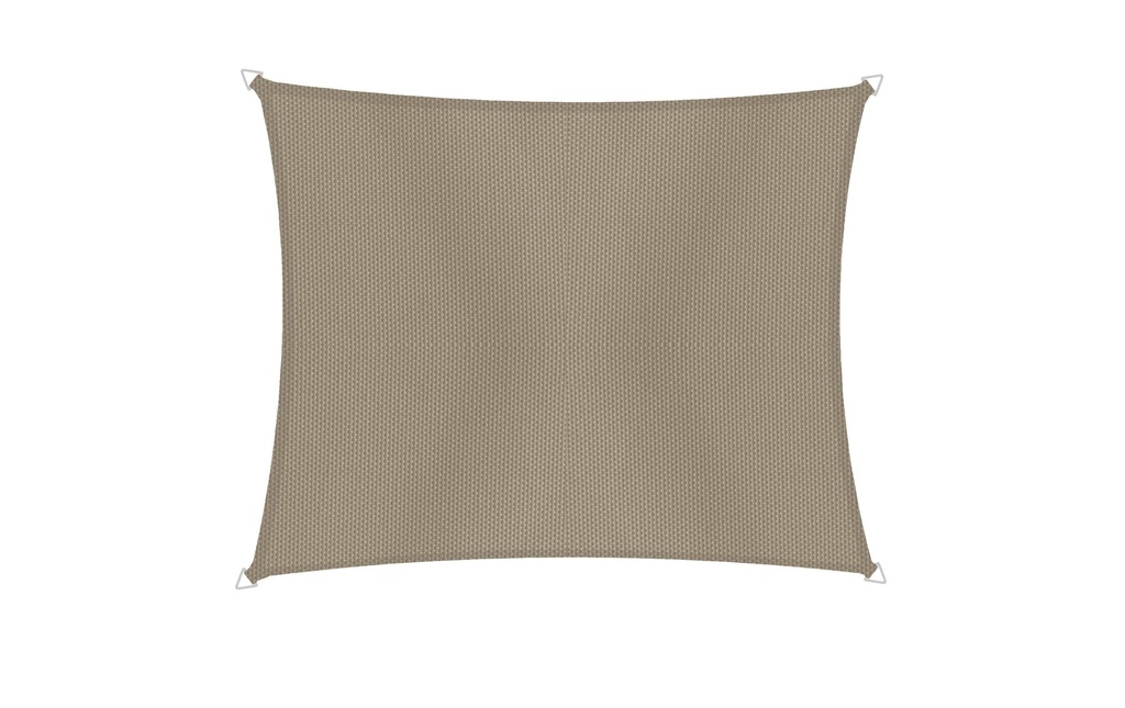 Windhager Voile d’ombrage Cannes, 4 x 5 m, angulaire, Taupe