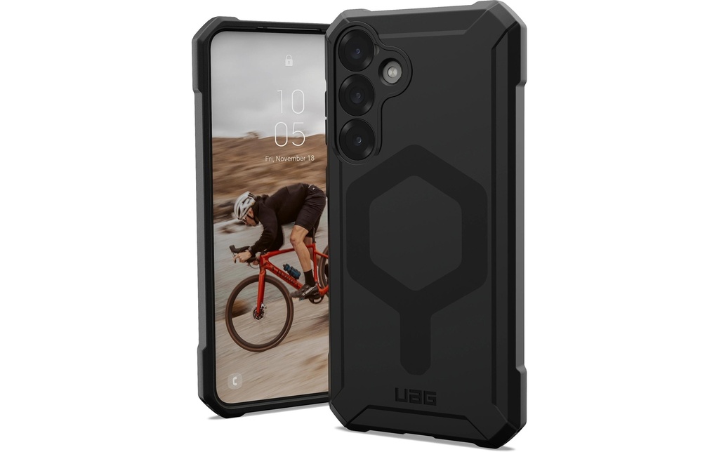 UAG Coque arrière Essential Armor Galaxy S25+ Black