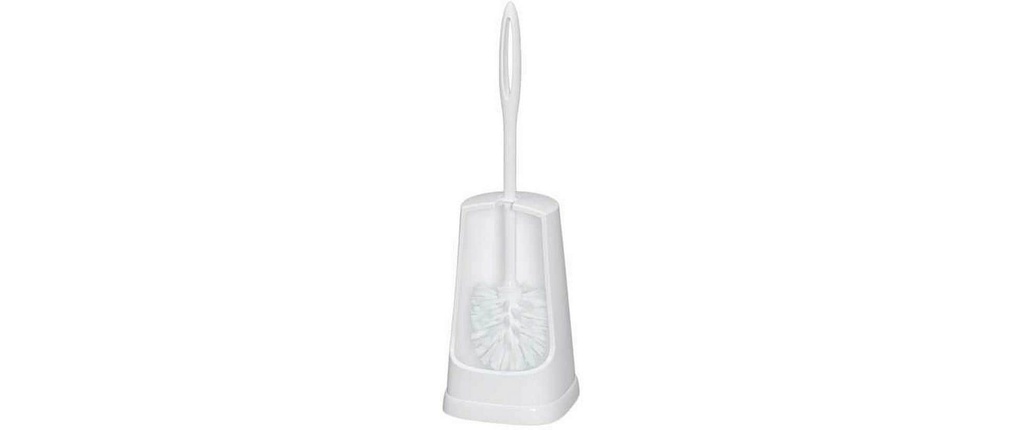 Wenko Brosse à toilettes Simple Blanc