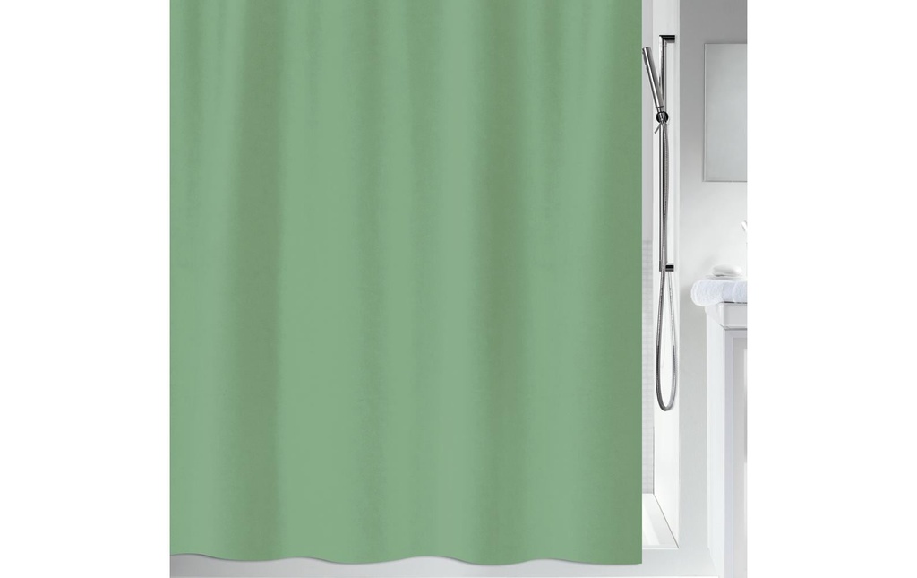 spirella Rideau de douche Primo 180 x 200 cm Vert