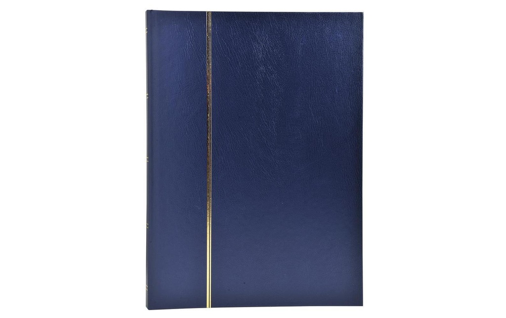 Exacompta Album de collection Timbres, 22,5 x 30,5 cm, 48 pages, bleu
