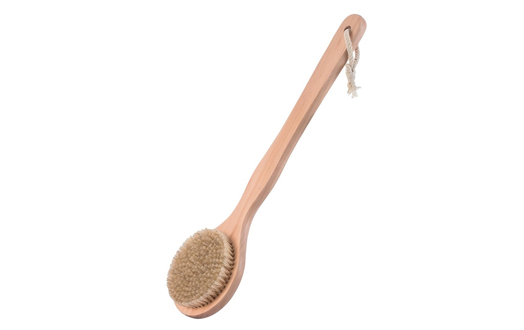 MSV Brosse pour le corps avec long manche 41 cm, Brun