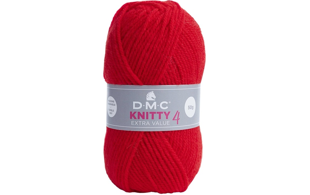 DMC Laine Knitty 4 Mini Rouge feu