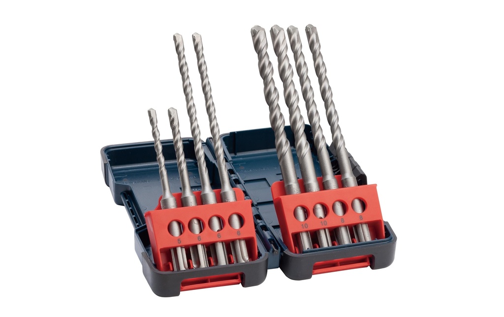 Bosch Professional Kits de forets marteaux SDS plus-3, 5 - 10 mm, 8 pièces