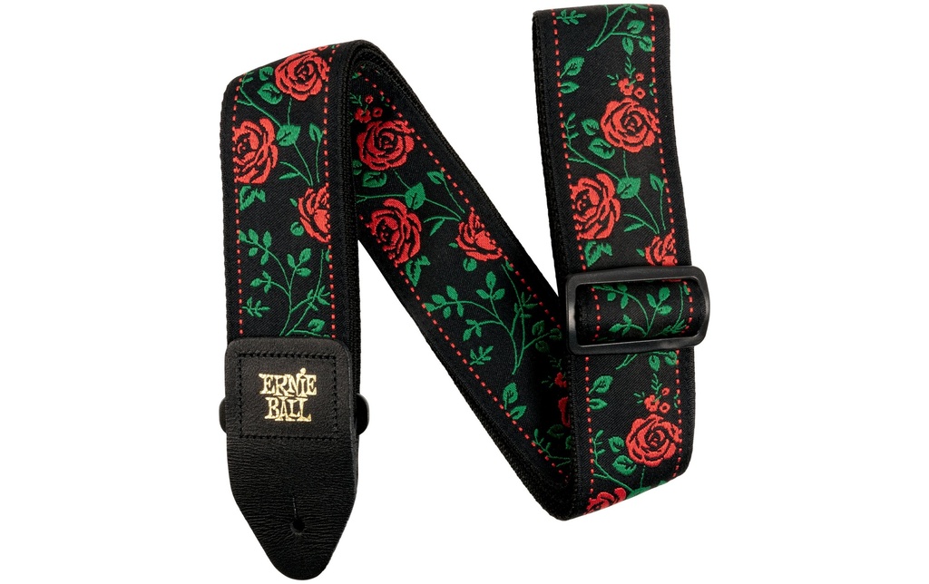 Ernie Ball Sangle de guitare Jacquard Spanish Rose