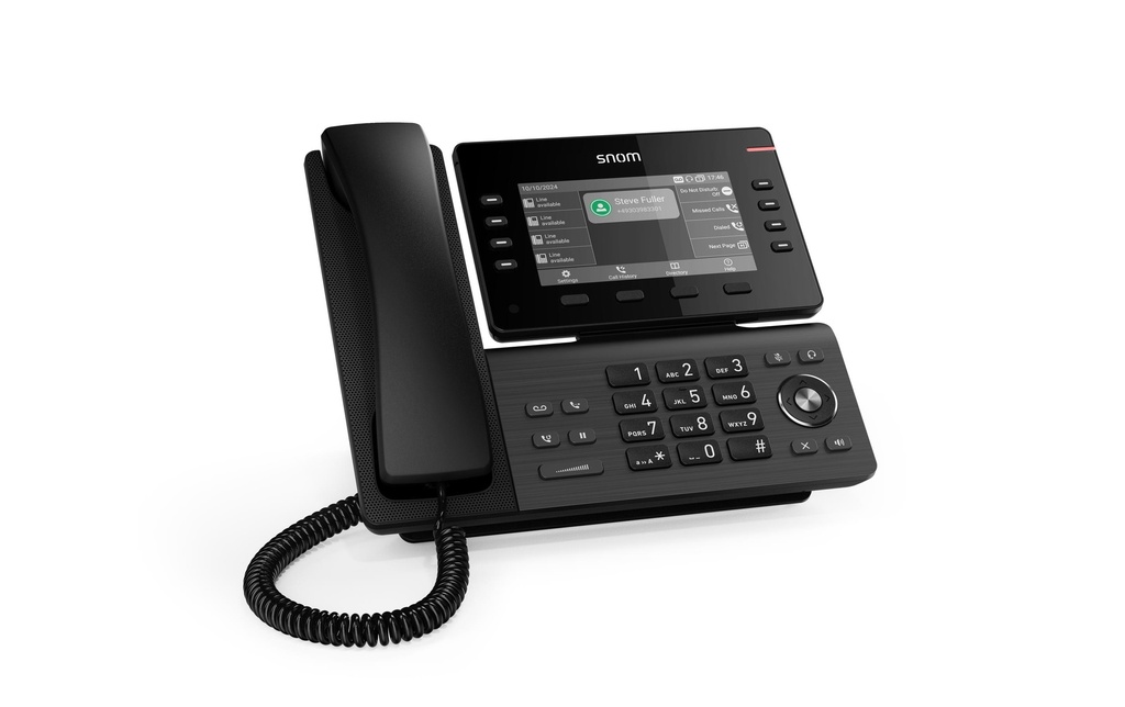 snom Téléphone de bureau D812 Noir