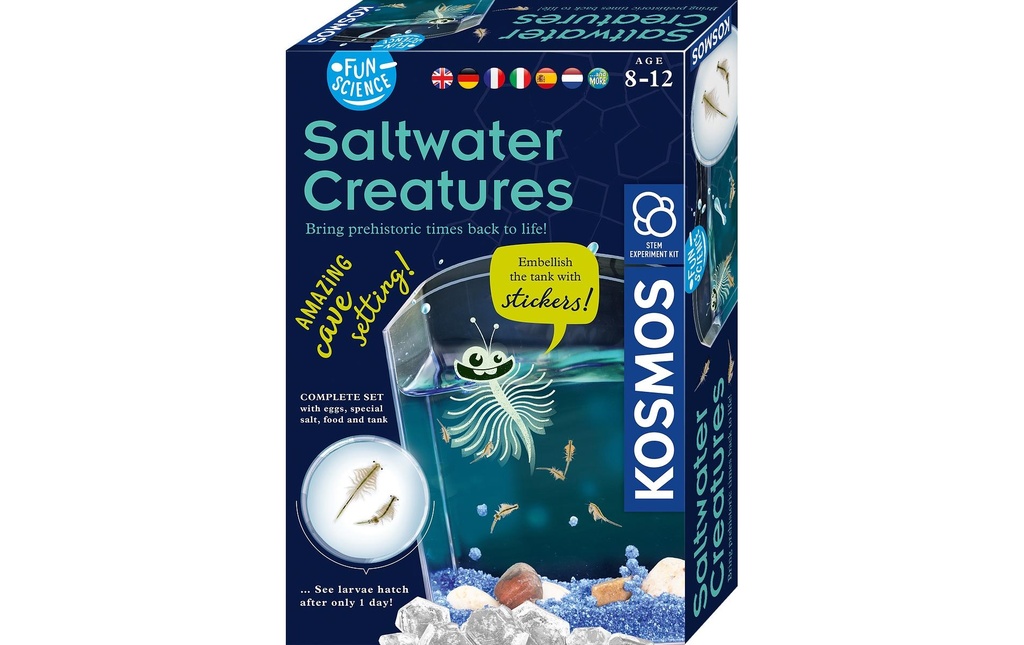 Kosmos Boîtes d’expérimentation Saltwater Creature Multilingue