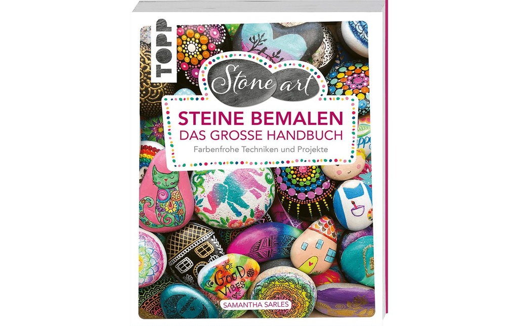 Frechverlag Manuel StoneArt: Peindre les pierres 160 pages