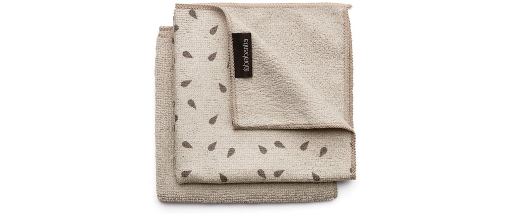 Brabantia Essuie-vaisselle en microfibre 2 Pièce/s, Beige
