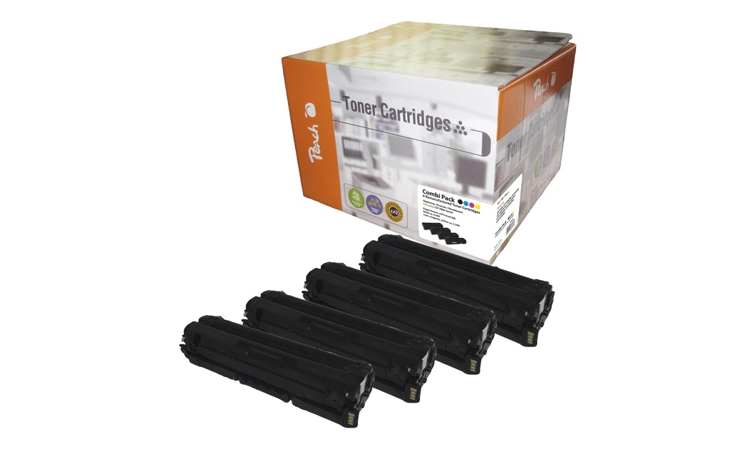 Peach Kits de toner Samsung CLT-506L BK, C, M, Y