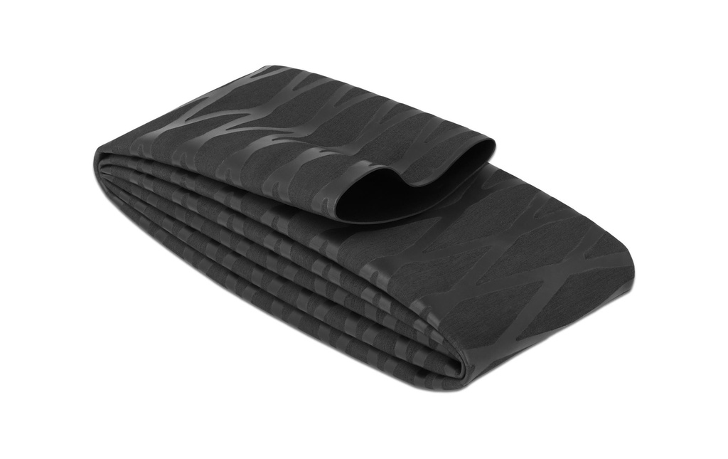 Delock Gaine thermorétractable dessin en X antidérapant 1 m x 50 mm Noir