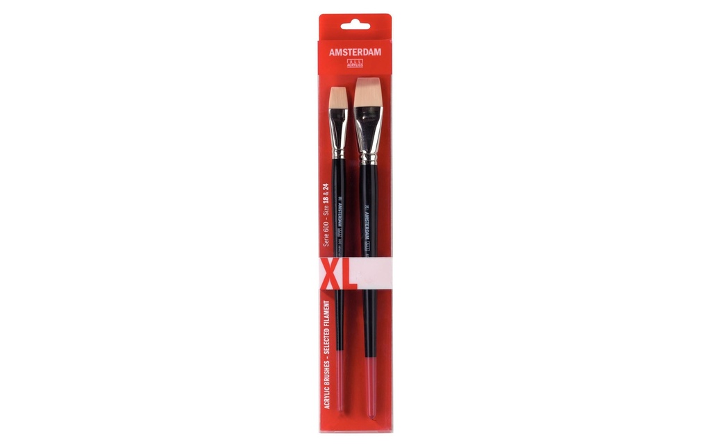 AMSTERDAM Set pinceaux série 600 XL (2 pces)