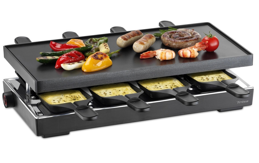 Trisa Grill à raclette Style 8 8 personnes