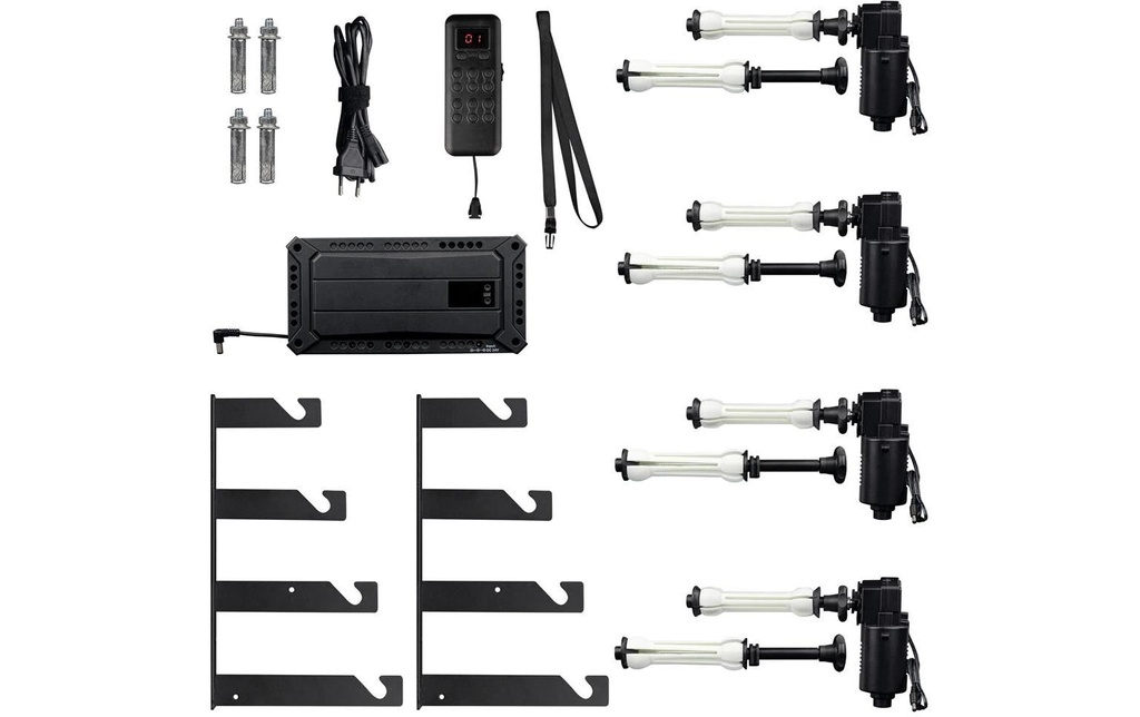 Dörr Suspension Moteur radio pour 4 fonds papier