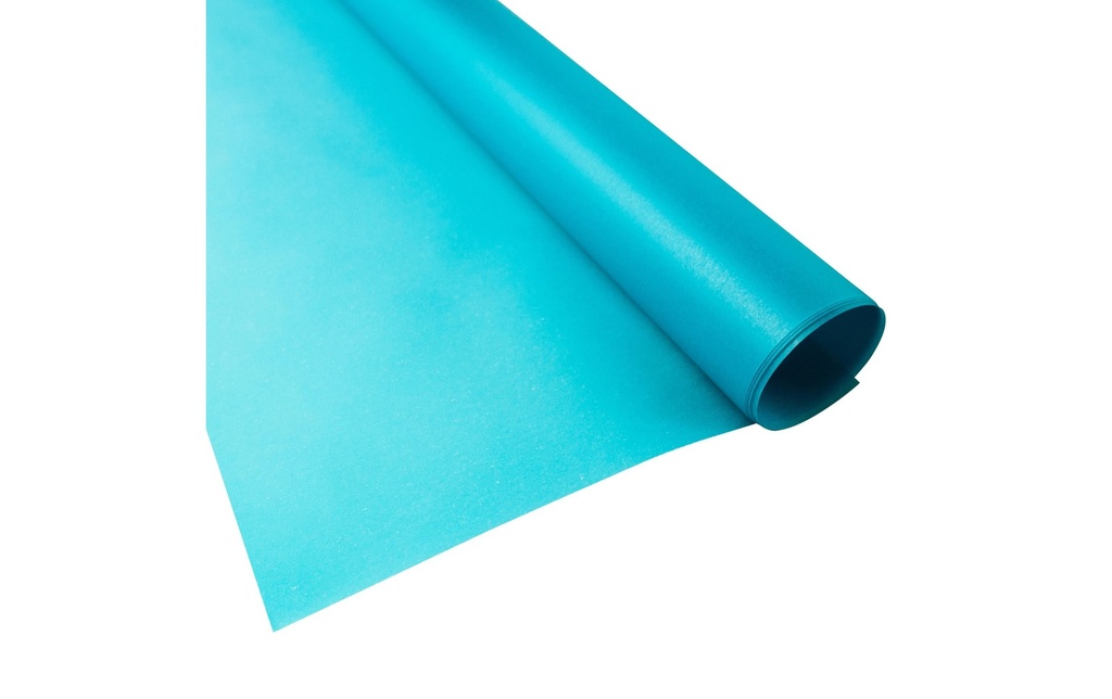 URSUS Papier transparent Uni 50 x 61 cm, 115 g/m², Petrol