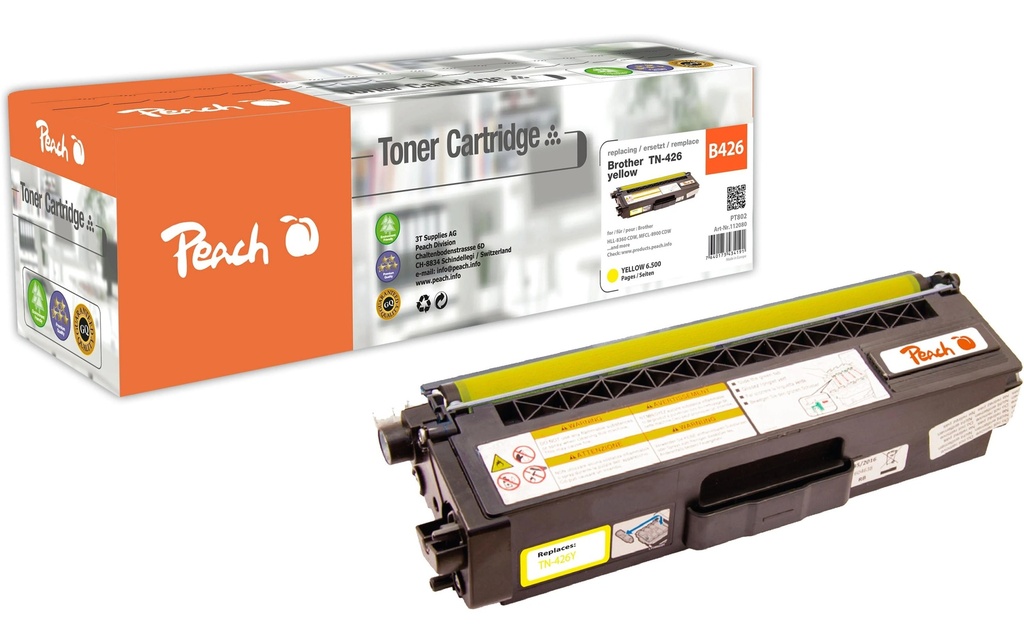 Peach Toner Brother TN-426 Yellow