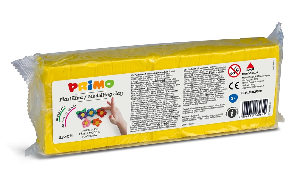 Primo Plasticine 550 g, Primary