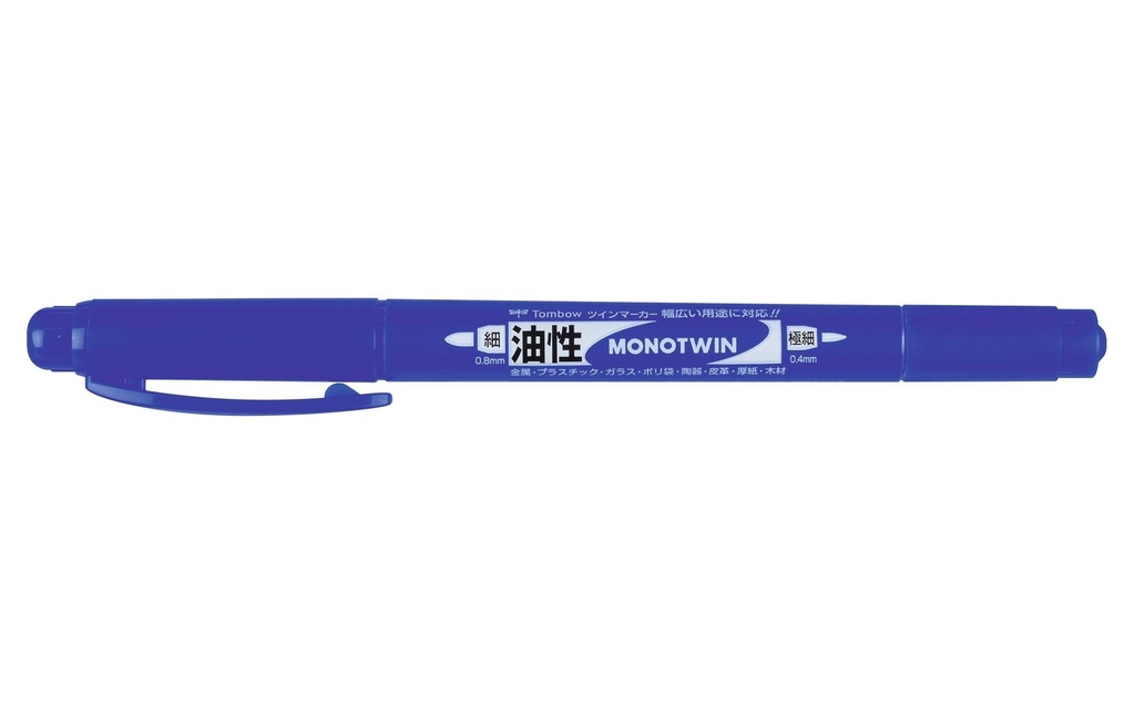 Tombow Marqueur indélébile MONO twin Bleu
