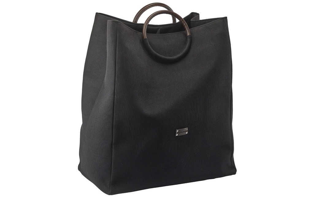 Aquanova Corbeille à lessive Jada 85 l, Noir