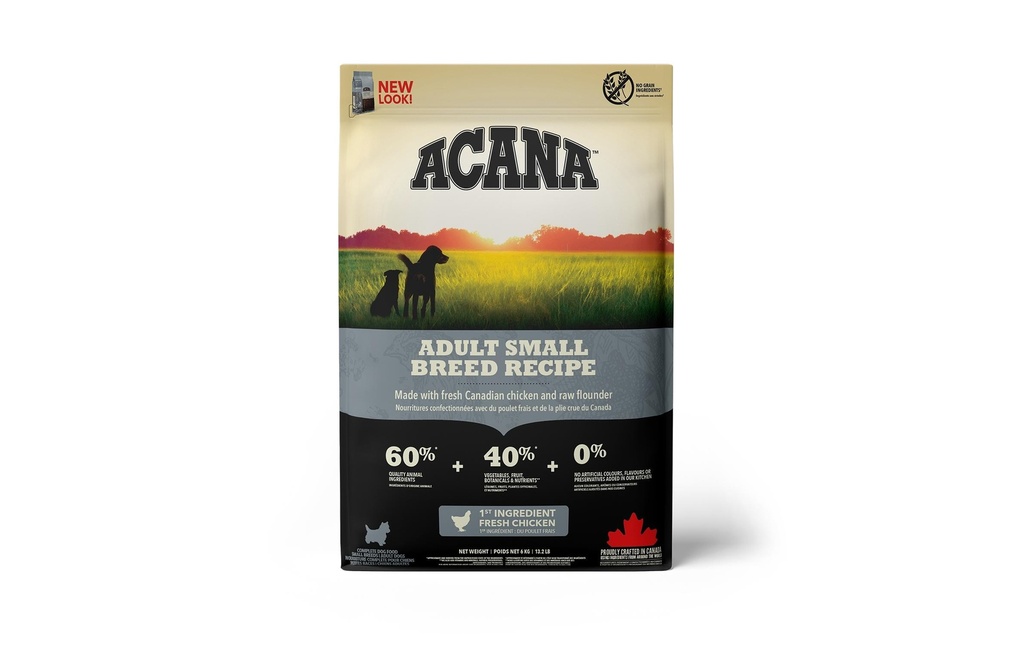 Acana Alimentation sèche Adult Small Breed Recipe, 6 kg