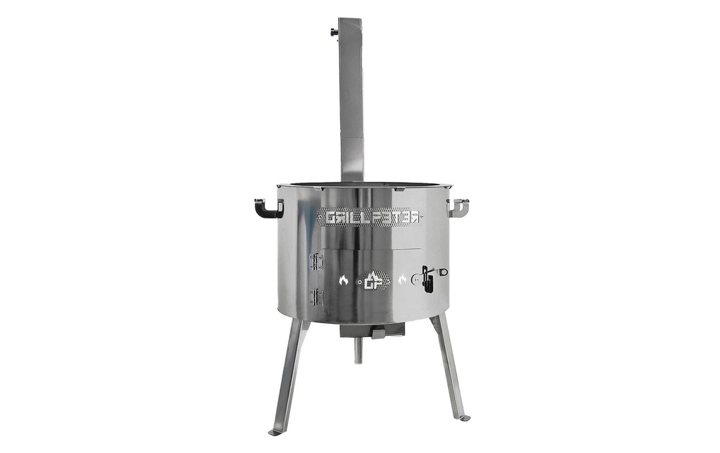 GRILLPETER Poêle à feu Timur 45 cm,12-22 L