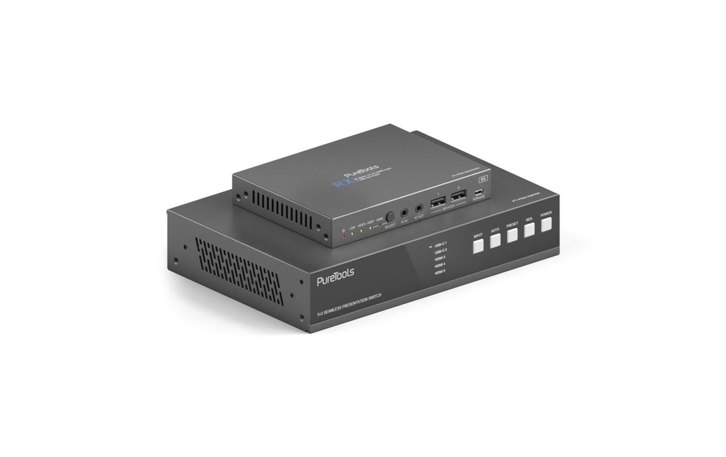 PureLink PureTools Commutateur PT-PSW-52KVM 4K (60 Hz 4:4:4)