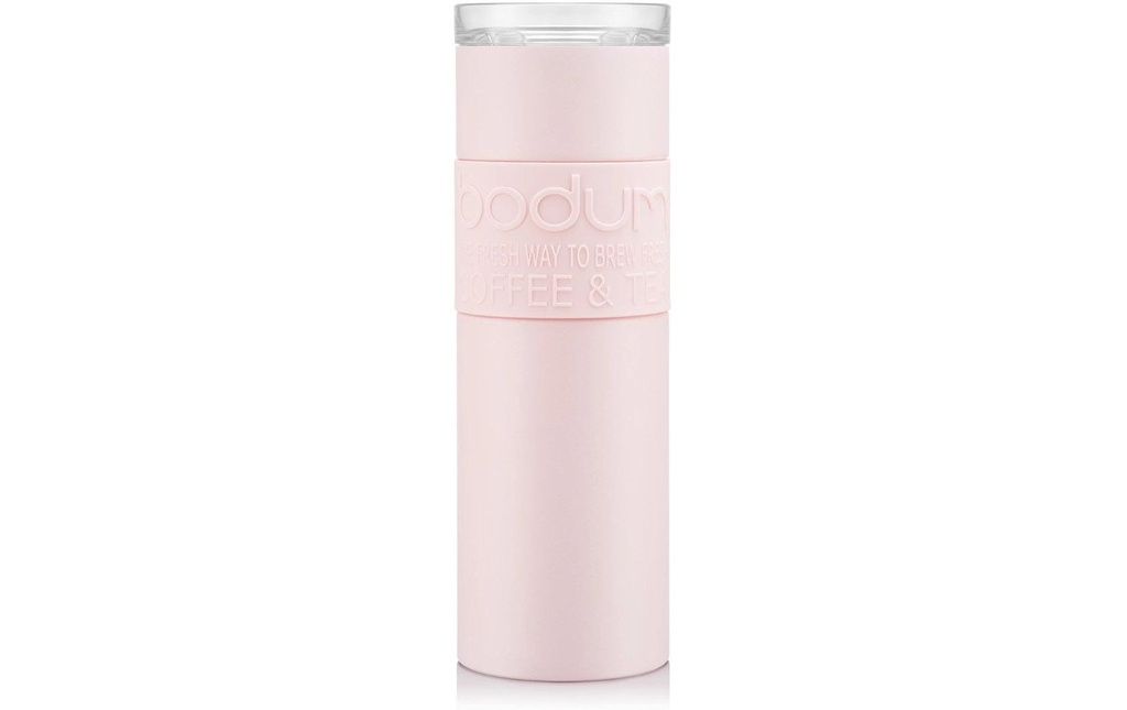 Bodum Travel Mug à double paroi Fraise, 0.6 l