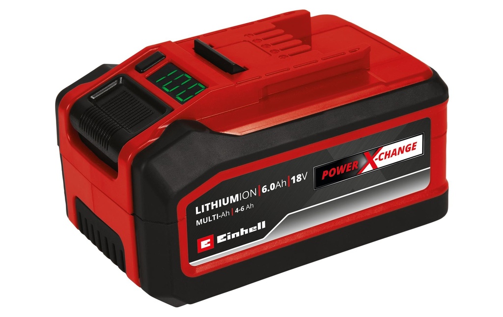Einhell Batterie Power X-Change 18V 4-6 Ah Multi-Ah PXC Plus