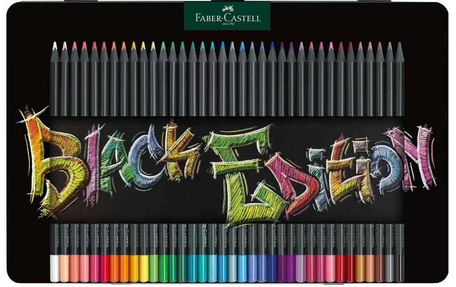 FABER-CASTELL Crayon coul.Black Edition 36p. (36 pces)