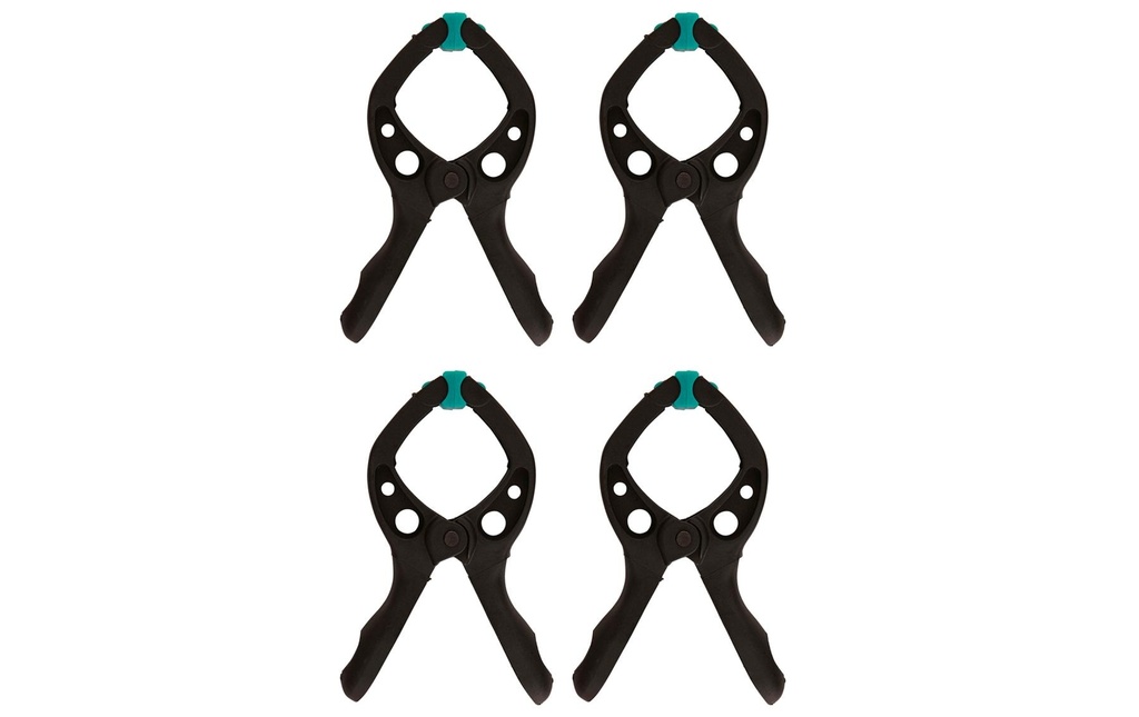 Wolfcraft Mini-serre-joint à ressort 4 pièces 30 mm
