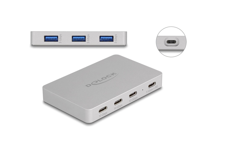 Delock Hub USB 64279 7x Port USB Hub