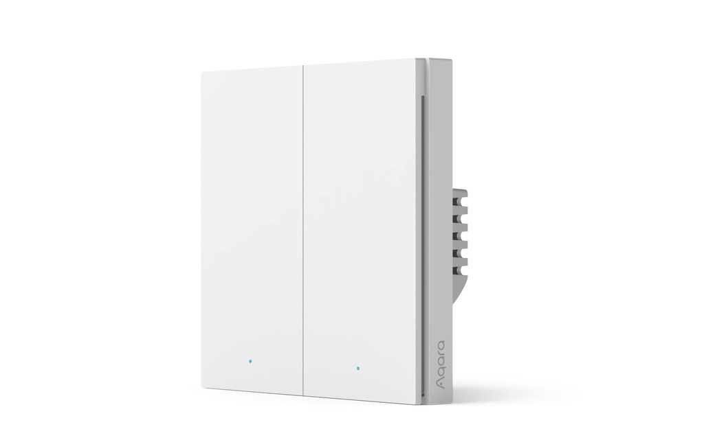 Aqara Commutateur radio H1 EU, double, Zigbee 3.0