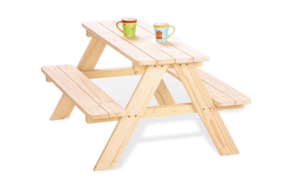 Pinolino Set Enfant Nicki pour 4 Nature
