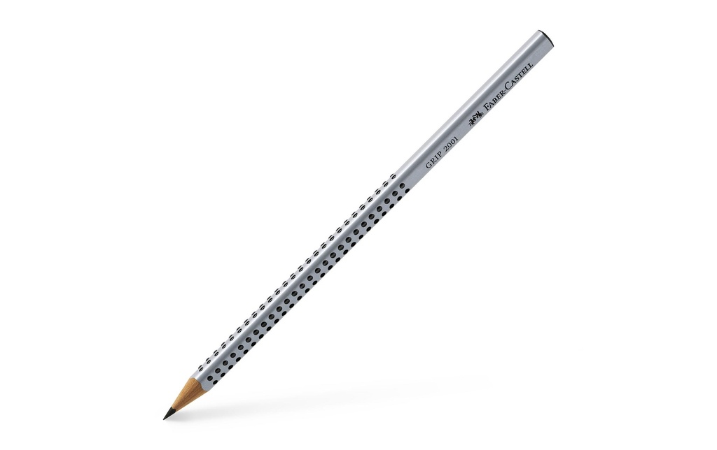 FABER-CASTELL Crayon Grip2001 B argent