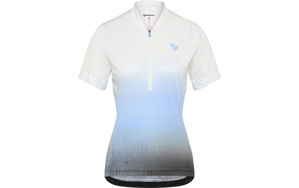 Ziener Maillot vélo NELENIA-Z Femme Dreamy Sky White, Gr. 36
