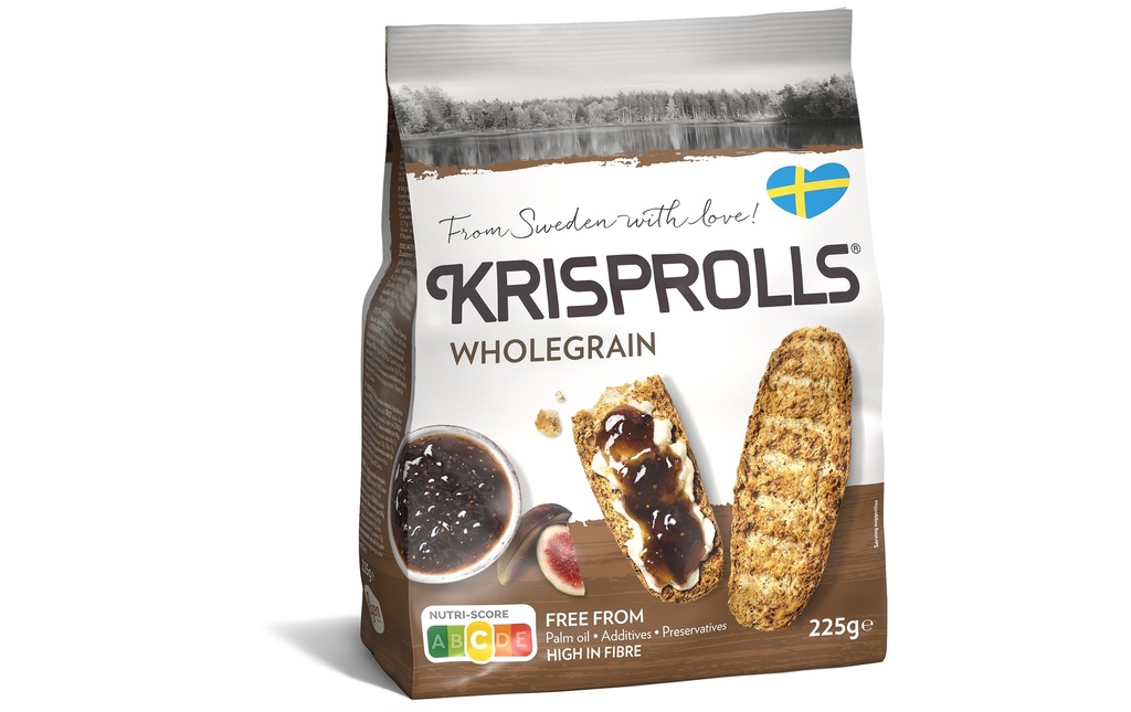Pågen Krisprolls Céréales complètes 225 g