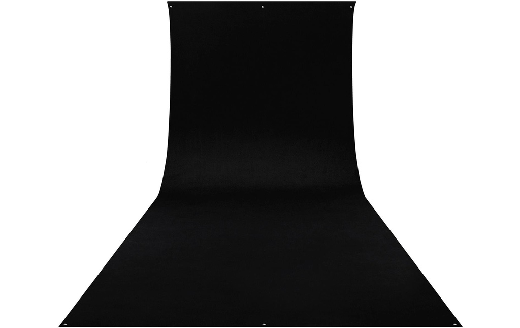 Westcott Fond Résistant aux plis 270 x 610 cm Noir riche
