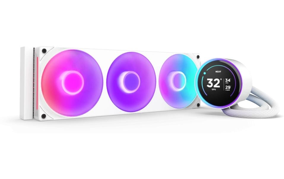 NZXT Refroidissement à eau Kraken Elite 360 RGB Blanc