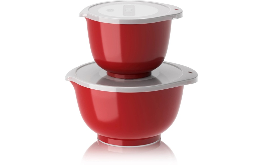 Rosti Kits de bol mélangeur New Margrethe 1.5 l/3 l, Rouge