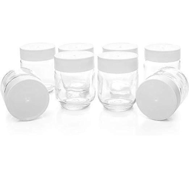 Rommelsbacher Pots de yaourt 8 pièces, 0.15 l, Transparent